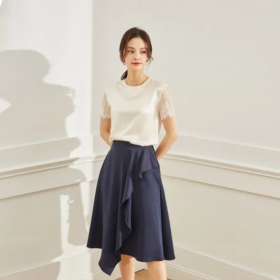 2023 Новое поступление в Великобритании OEM весенняя женская юбка модная элегантная